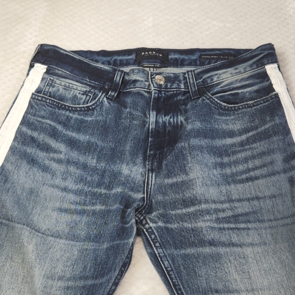PACSUN  MENS STACKED SKINNY DISTRESSED SUZE 32×32 - Picture 6 of 14